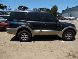 2002 MITSUBISHI MONTERO XLS BLACK 3.5 AT 4WD 214003